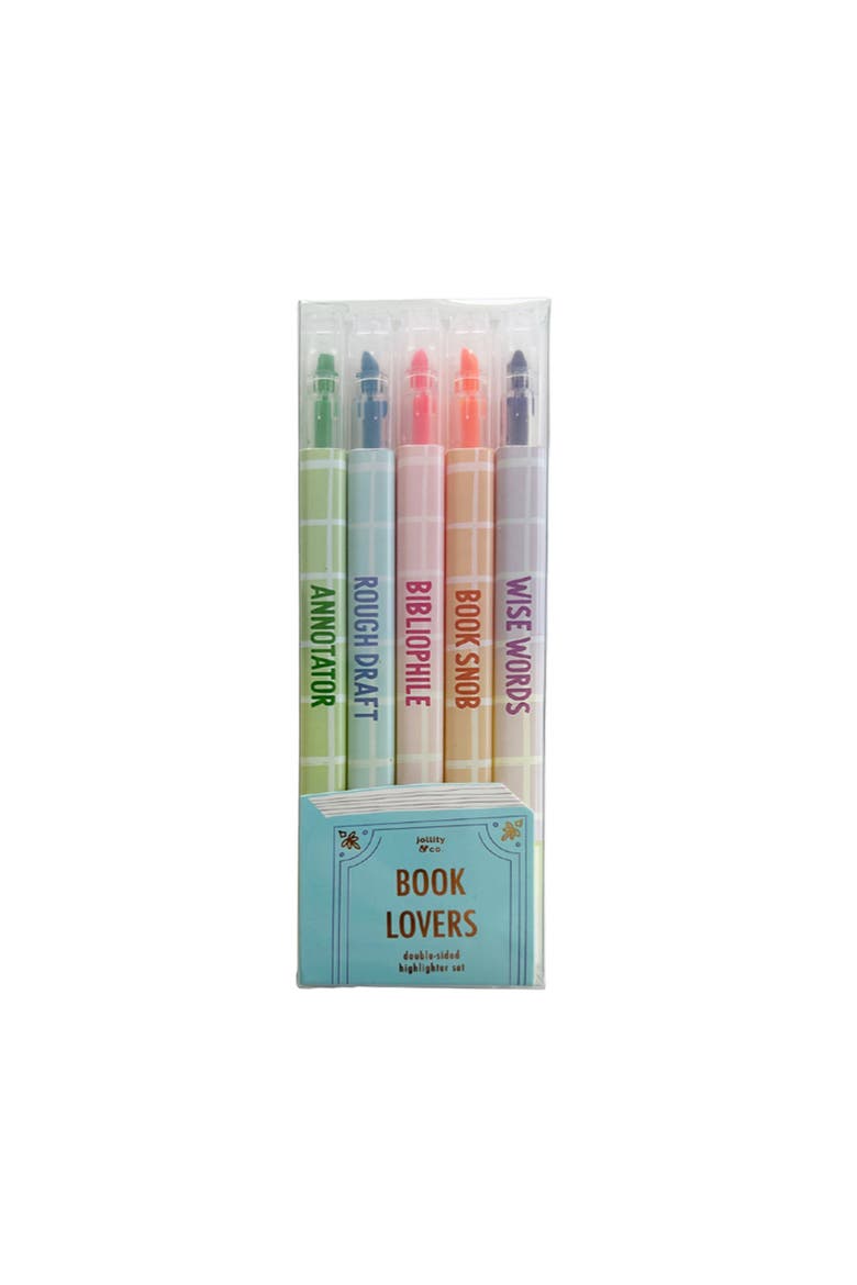 Book Club Double Sided Highlighter Set, Main, color, Assorted Pre-Pack