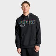Nike Men's Nike Black San Francisco 49ers 2025 NFL Crucial Catch Sideline Standard Issue Dri-FIT Hoodie