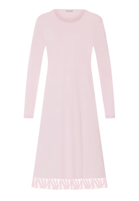 Rosaria Floral Embroidered Cotton Nightgown