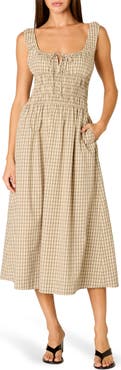 Nia Salt Midi Dress