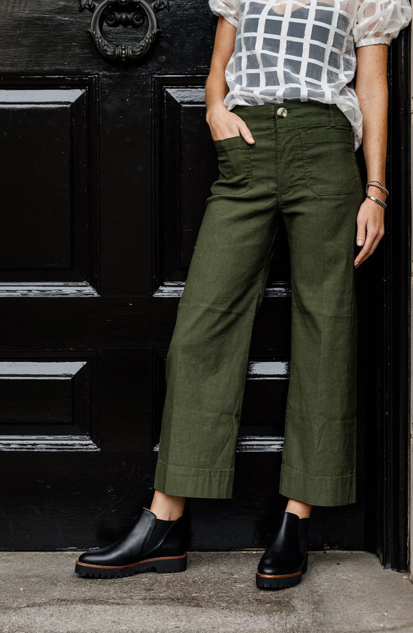 patricia green Randall Lug Sole Chelsea Boot, Alternate, color, 