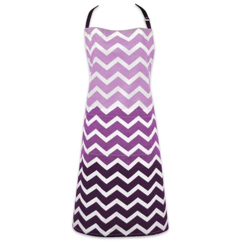 Eggplant Ombre Printed Chef Apron