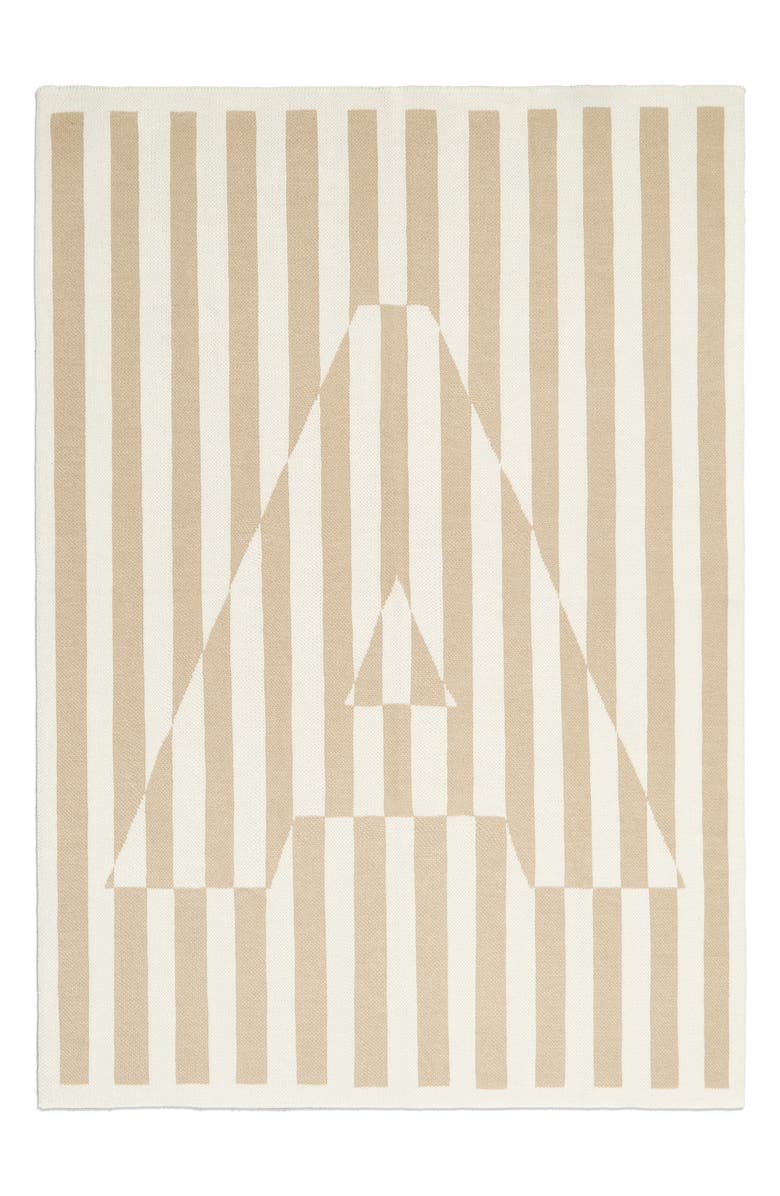 BaubleBar Read Between the Lines Throw Blanket, Main, color, Neutral-Z