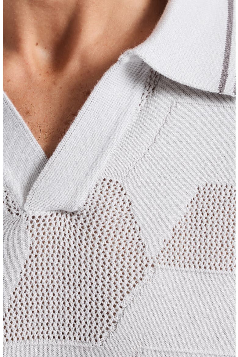 Marcross Short Sleeve Cotton Sweater, Alternate, color, LIGHT GREY