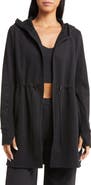 Beyond Yoga On the Go Open Front Hooded Jacket