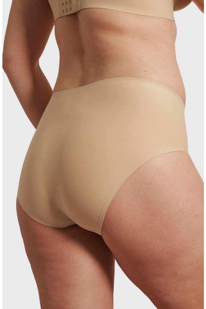 High Waisted Retro Bikini, Alternate, color, SAND