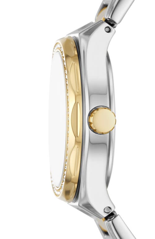 Fossil Eevie Two-tone Bracelet Watch, 36mm In Two Tone