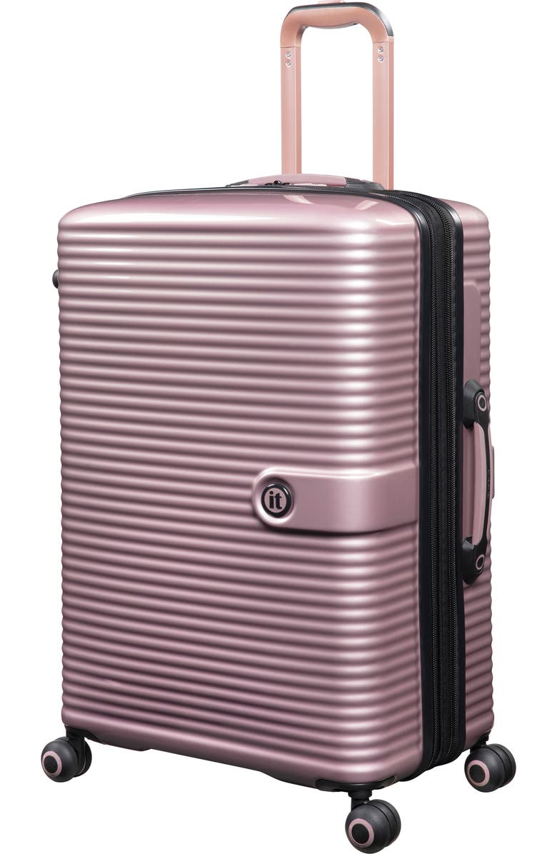 IT LUGGAGE Helixian 27-Inch Hardside Spinner Luggage, Main, color, Metallic Rose Gold