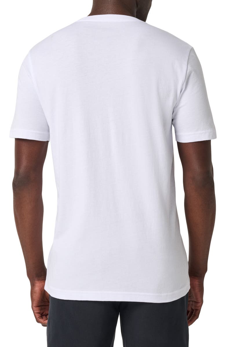 TravisMathew Louder Please Graphic T-Shirt, Alternate, color, White