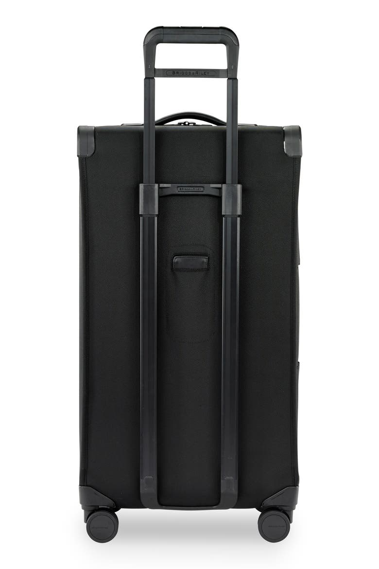 30-Inch Expandable Wheeled Trunk, Alternate, color, BLACK