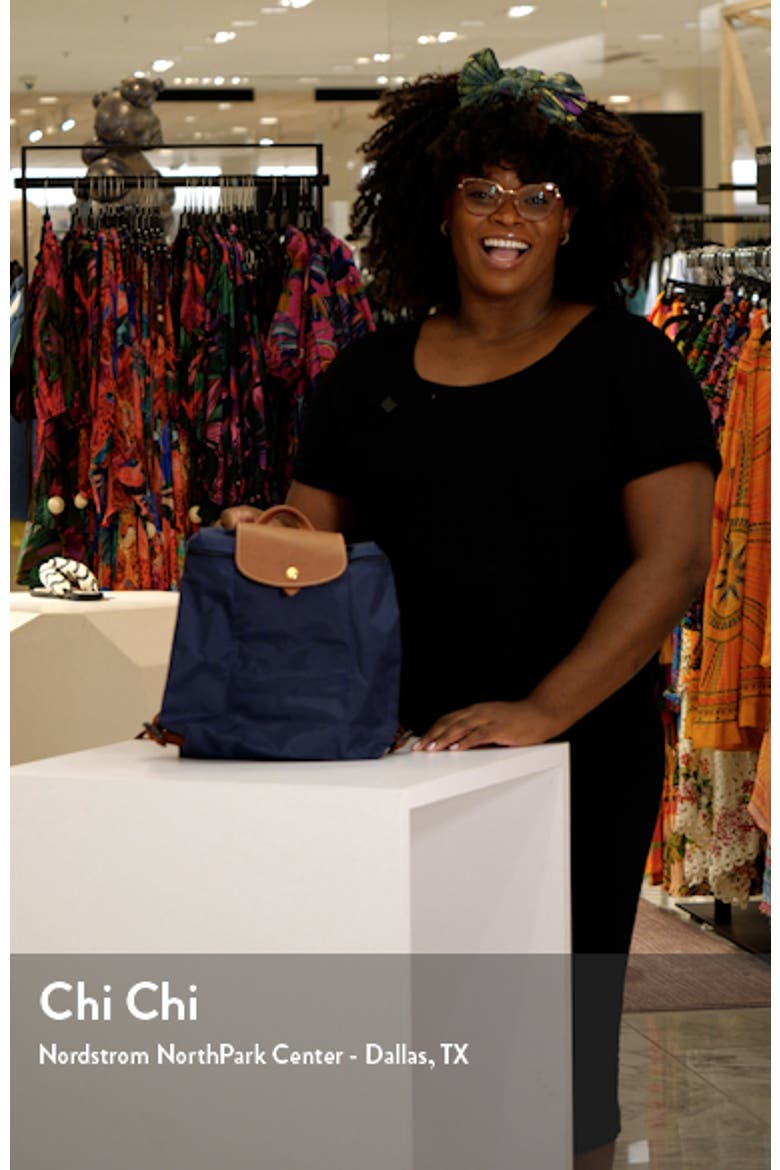 Le Pliage Nylon Canvas Backpack video