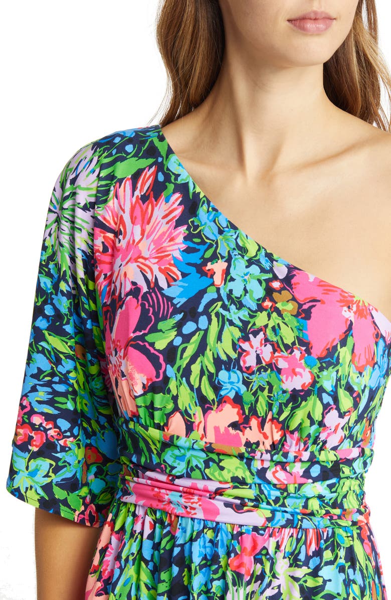 Lilly Pulitzer<sup>®</sup> Niki One Shoulder Maxi Dress, Alternate, color,