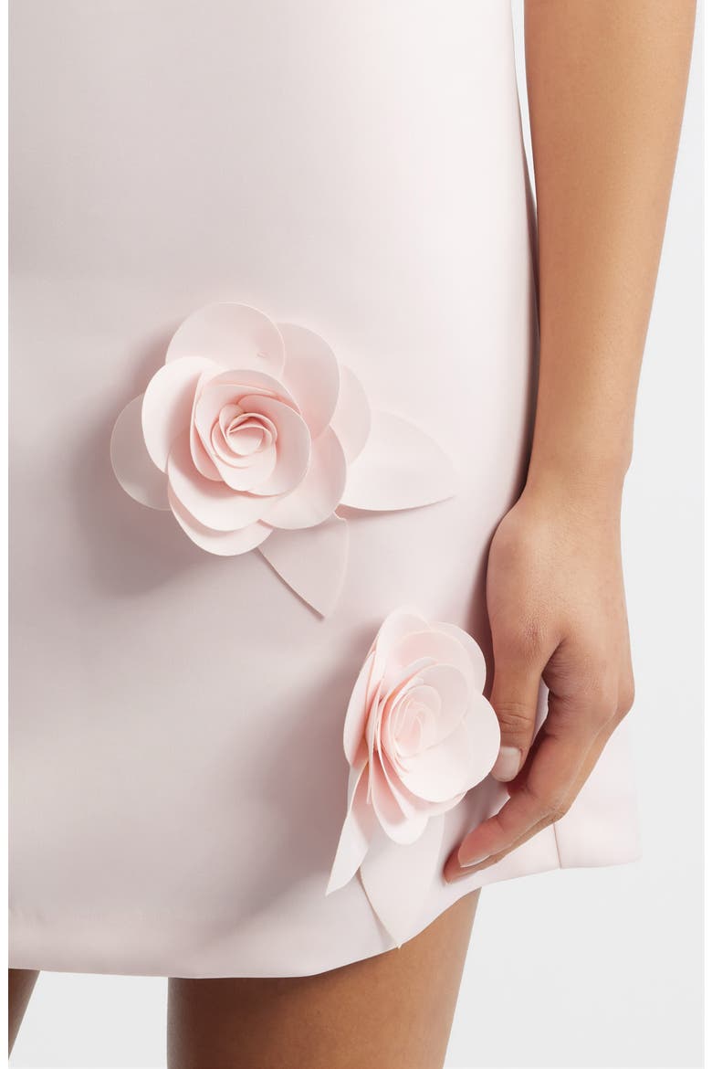 Dakota Floral Appliqué Cocktail Dress, Alternate, color, PINK