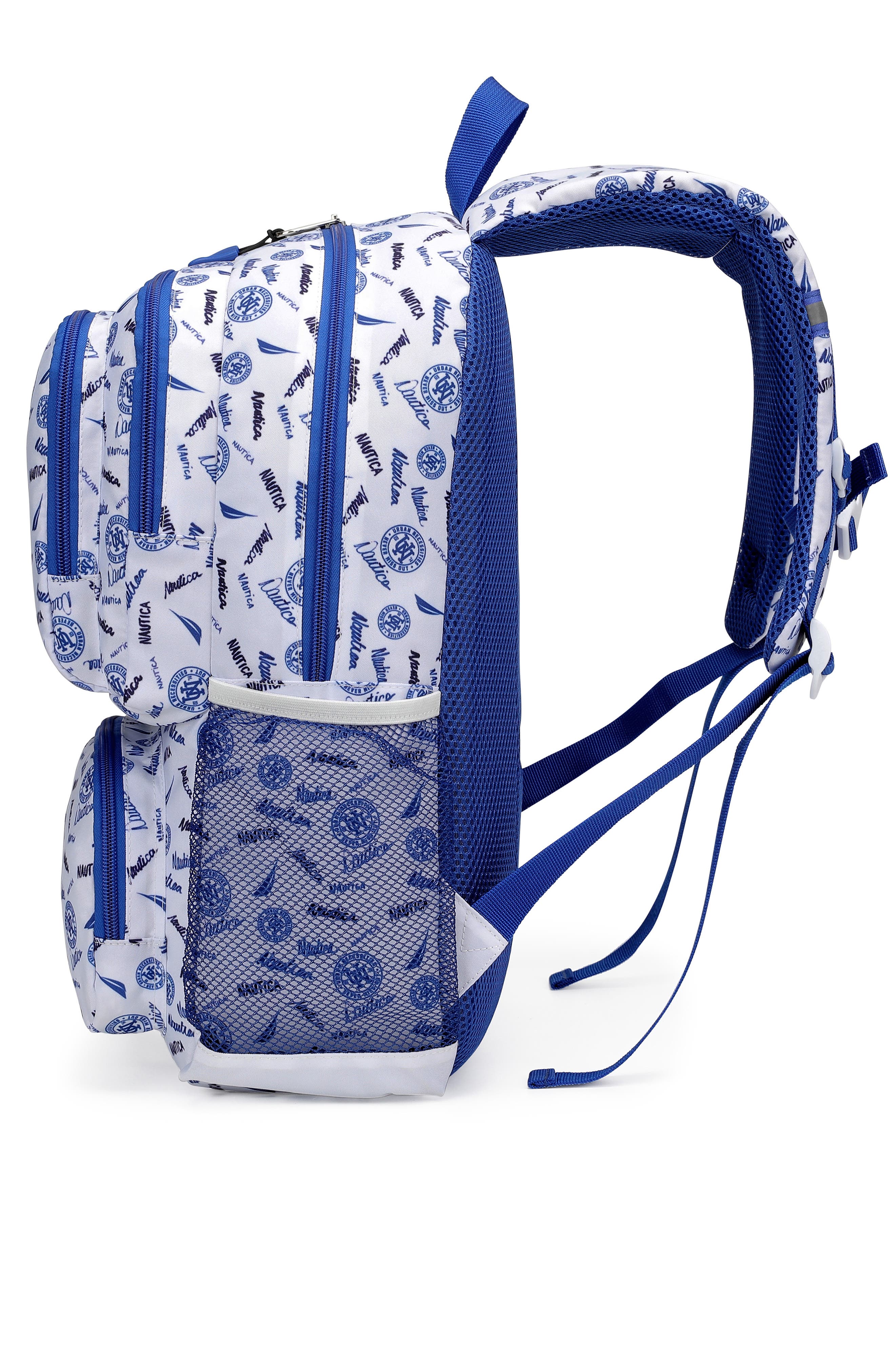 Nautica Varsity 17 Inch Backpack for Kids and Teens, Alternate, color, Varsity