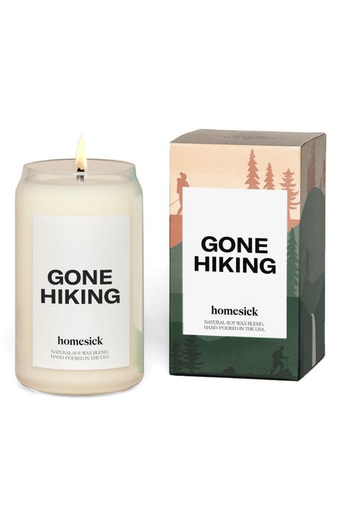 Gone Hiking Candle