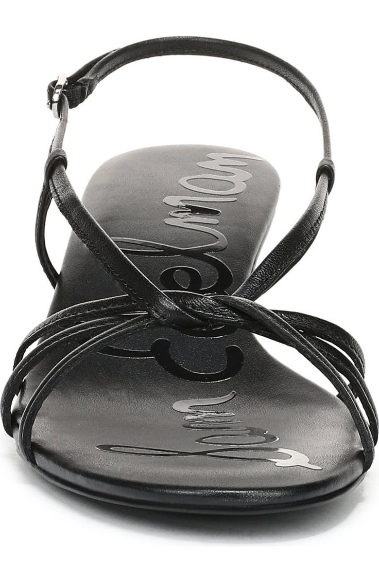 Sam Edelman Cressa Slingback Kitten Heel Sandal, Alternate, color, Black