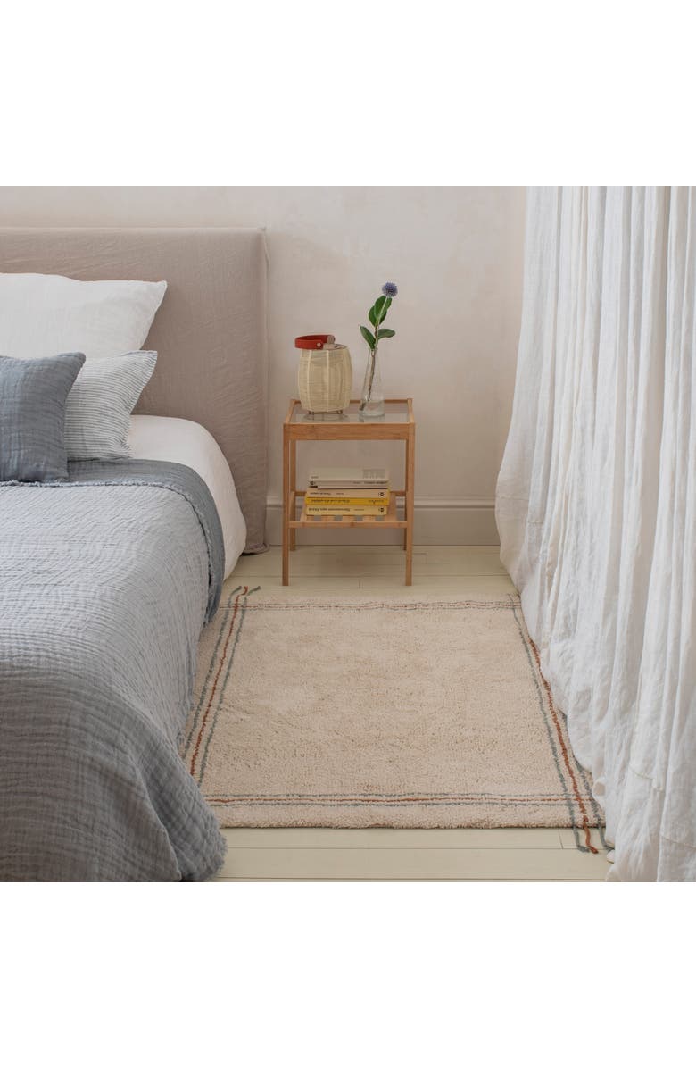 Lorena Canals Washable Rug Cuisine, Alternate, color, Natural, Toffee,  Vintage Blue