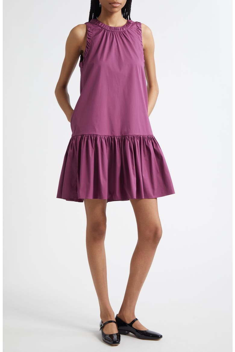Virgin Flounce Hem Sleeveless Dress, Alternate, color, ULTRAMARINE