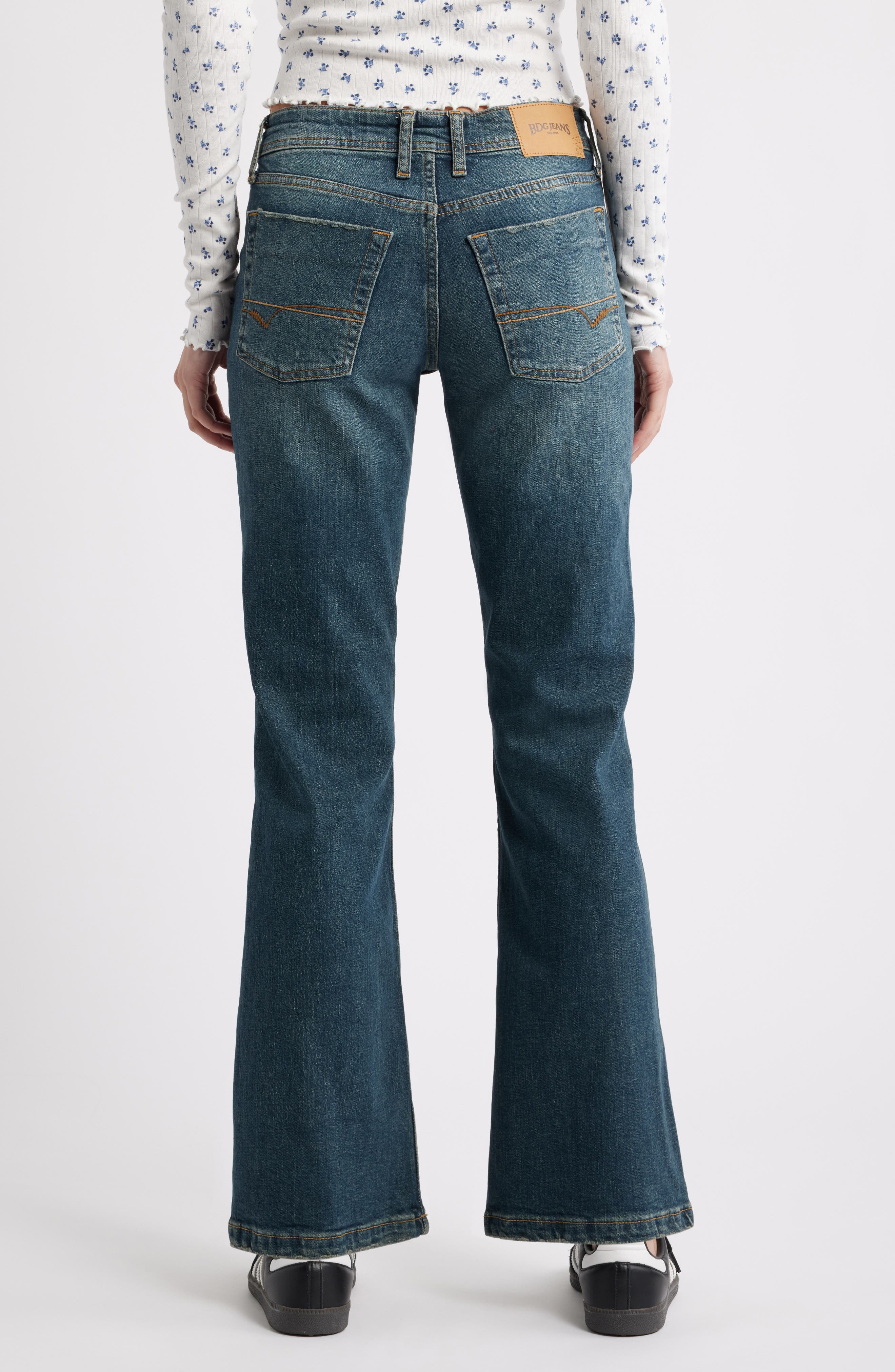 Teo Low Rise Relaxed Bootcut Jeans - image 2