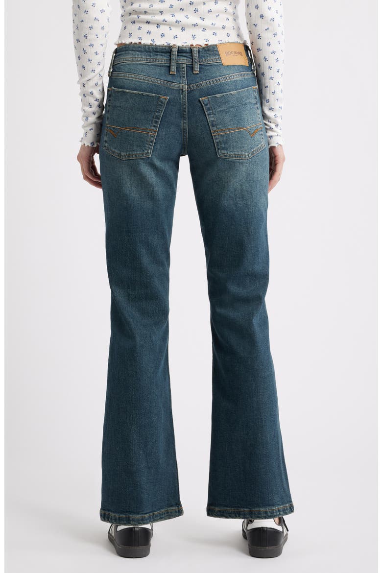 Teo Low Rise Relaxed Bootcut Jeans, Alternate, color, MID VINTAGE