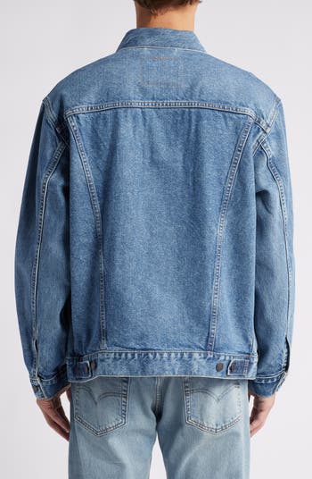 Levi's® Relaxed Fit Denim Trucker Jacket | Nordstrom Levi's® Relaxed Fit Denim Trucker Jacket | Nordstrom
