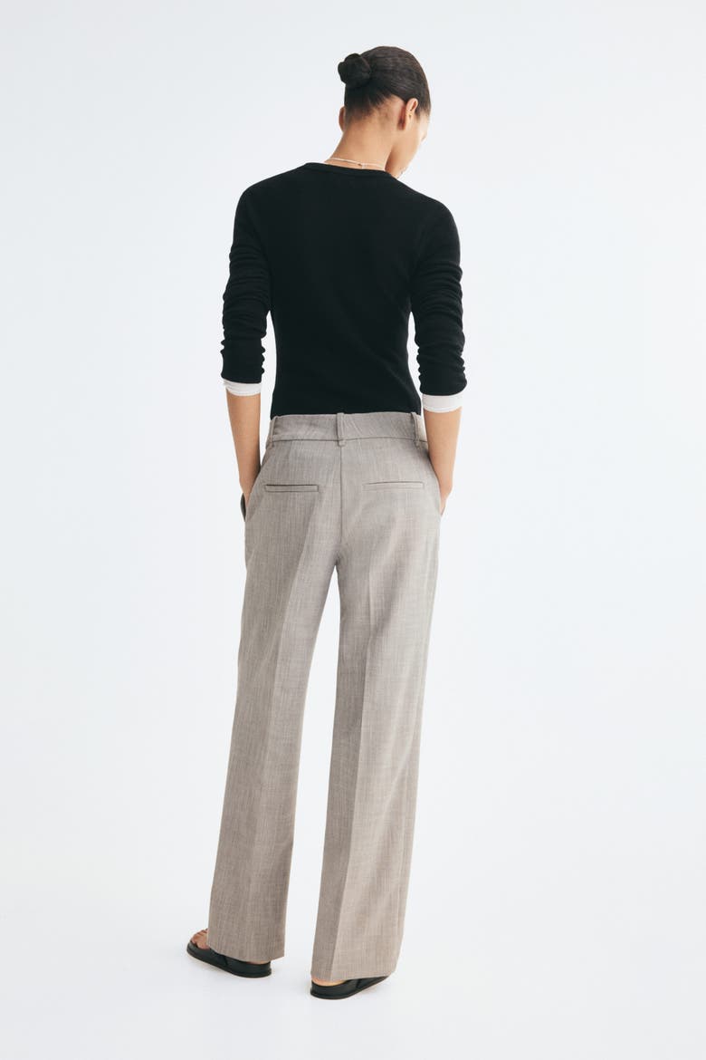 Twill Dress Pants, Alternate, color, Taupe