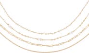 RETRO CHIC Aeolian Echo Necklace Set