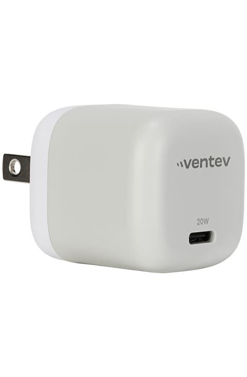 20w Ultrafast Usb-c Universal Mini Wall Charger And Usb-c To Usb-c High Speed Cable