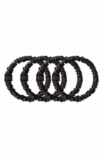 slip Pure Silk 4-Pack Skinny Scrunchies: Back to Basics Collection