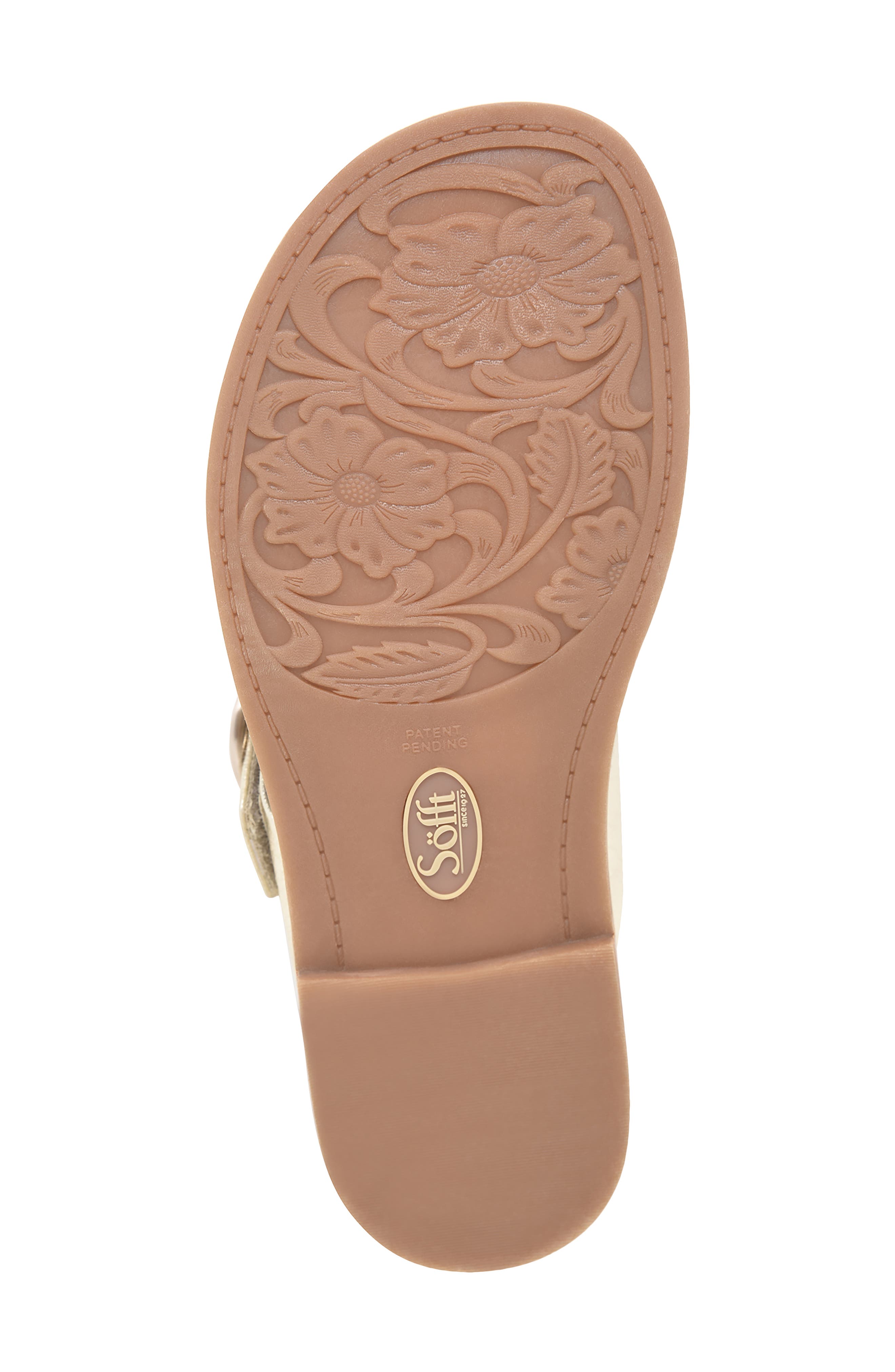 Nancia Flip Flop, Alternate, color, PLATINO