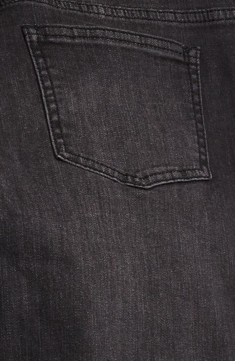 Elwood Straight Leg Moto Jeans, Alternate, color,