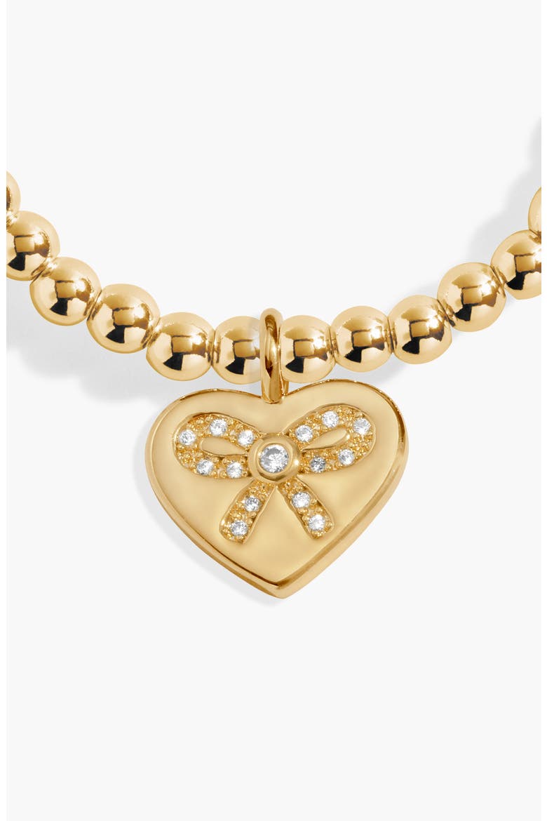 A Little 'To My Bestie On Your Birthday' Bracelet, Alternate, color, Gold Plated