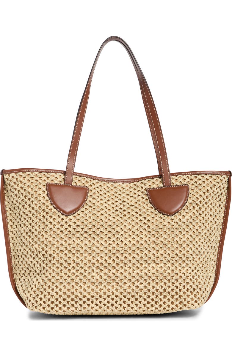 Marc Jacobs Large Woven Tote, Alternate, color, Natural