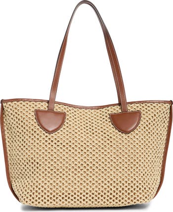 MARC JACOBS トートバッグ ナチュラル Marc Jacobs Large Woven Tote | Nordstromrack