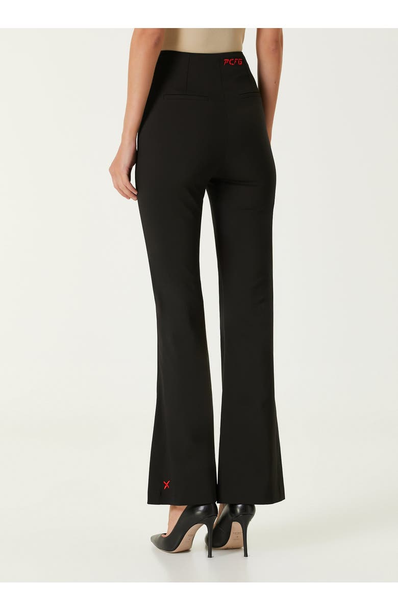 PCFG Cotton Flared Skinny Pant, Alternate, color, Black