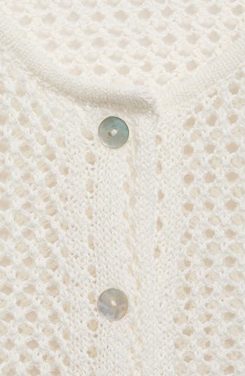 Ellen Openwork Cardigan