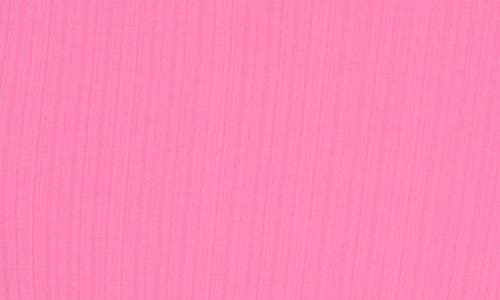 L*space Lspace Skye Halter Rib Cover-up Maxi Dress In Bubblegum Pink