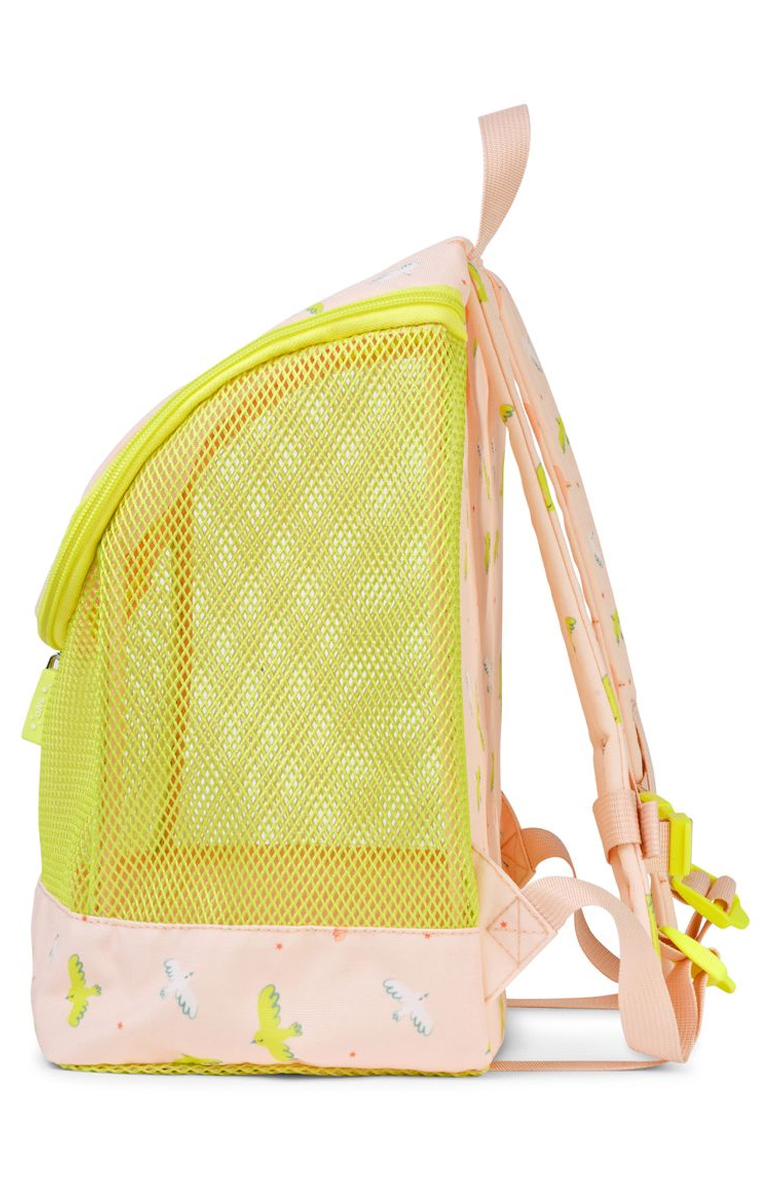 Anti-Sand Beach Packpack, Alternate, color, TROPICOOL PINK