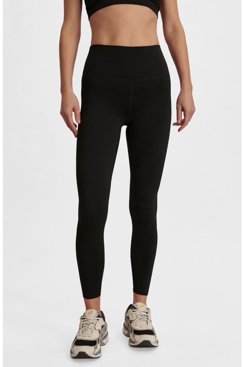 Assure High Rise 25-Inch Leggings, Main, color, BLACK