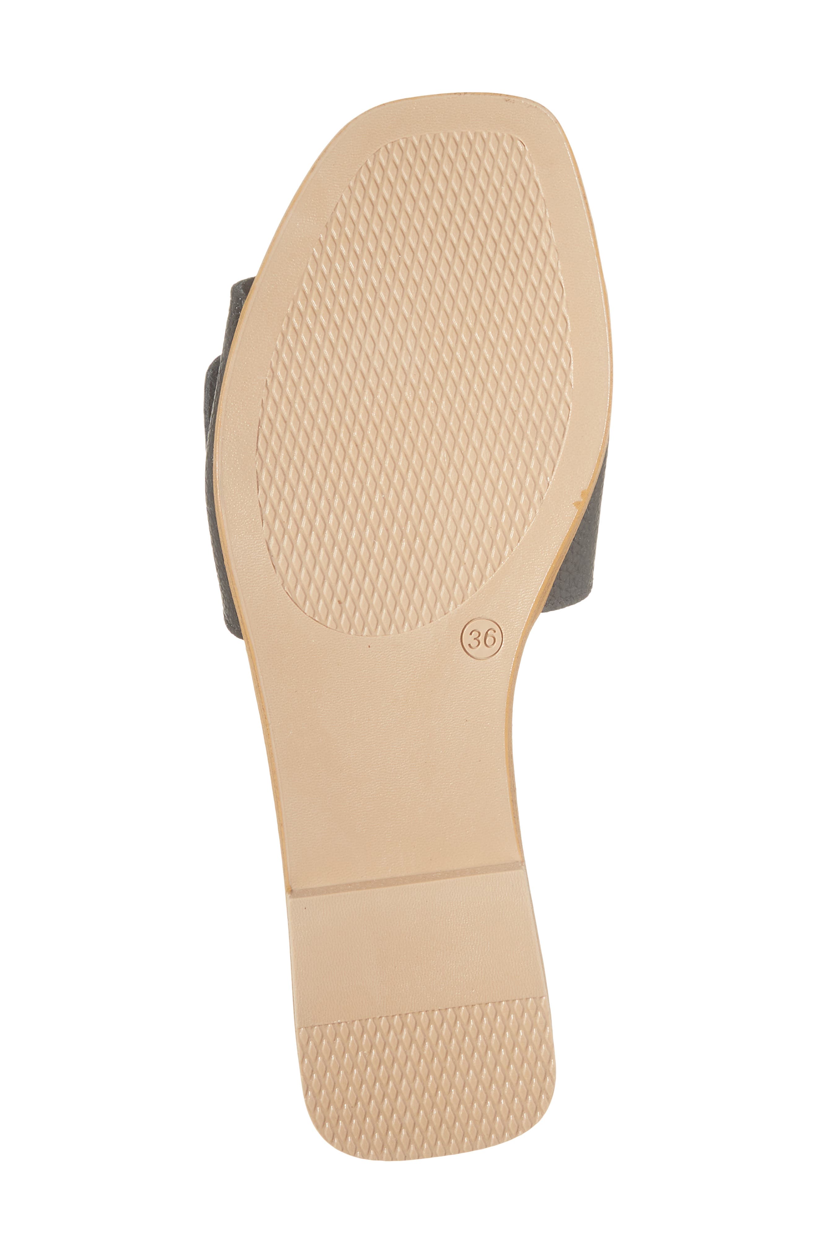 Chocolat Blu Bari Slide Sandal, Alternate, color, Black Leather