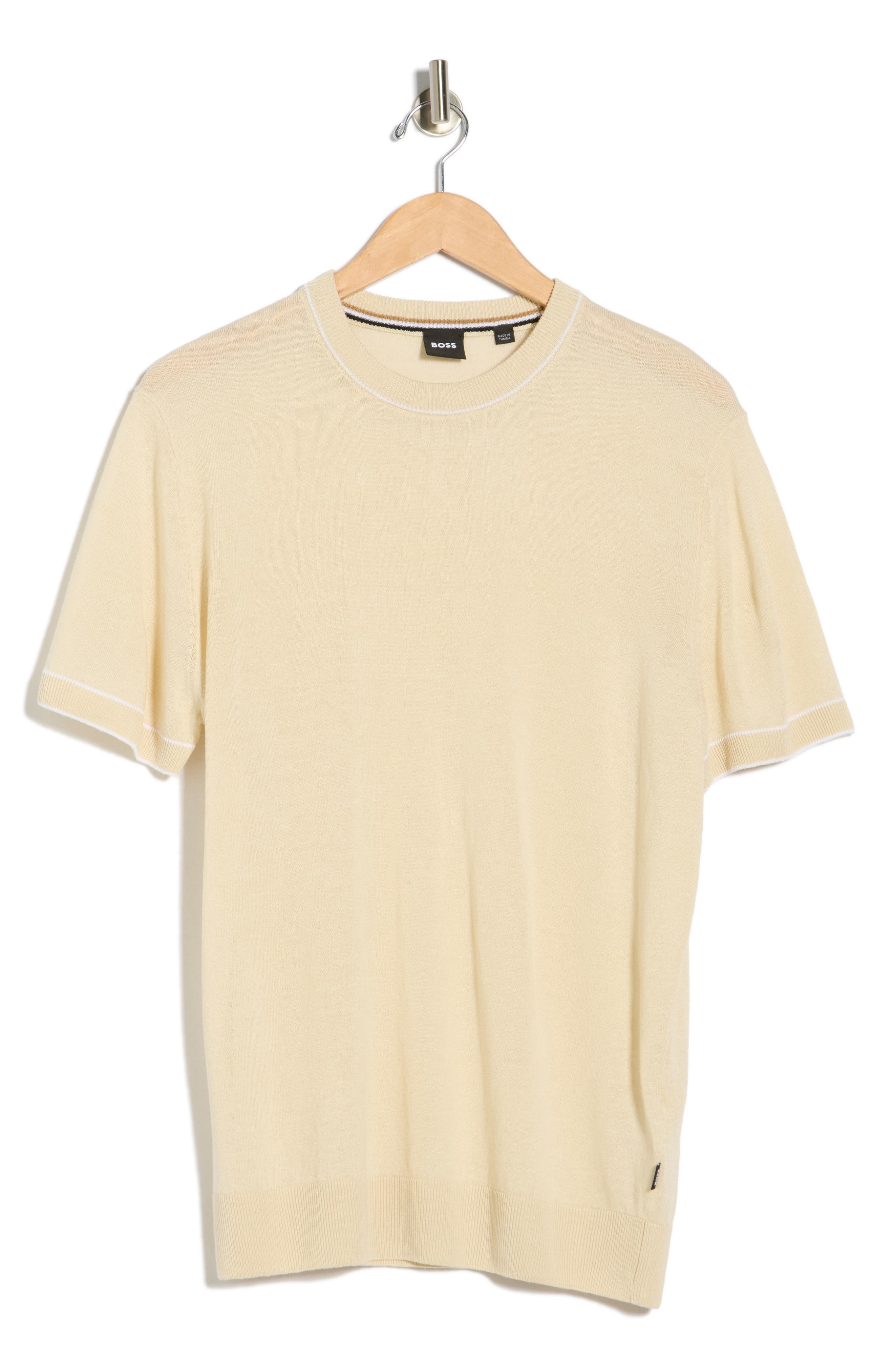 BOSS Jiovanni Linen Blend T-Shirt