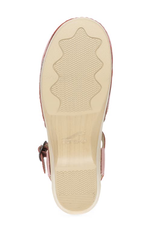 Dansko 'sam' Clog In Petal Calf
