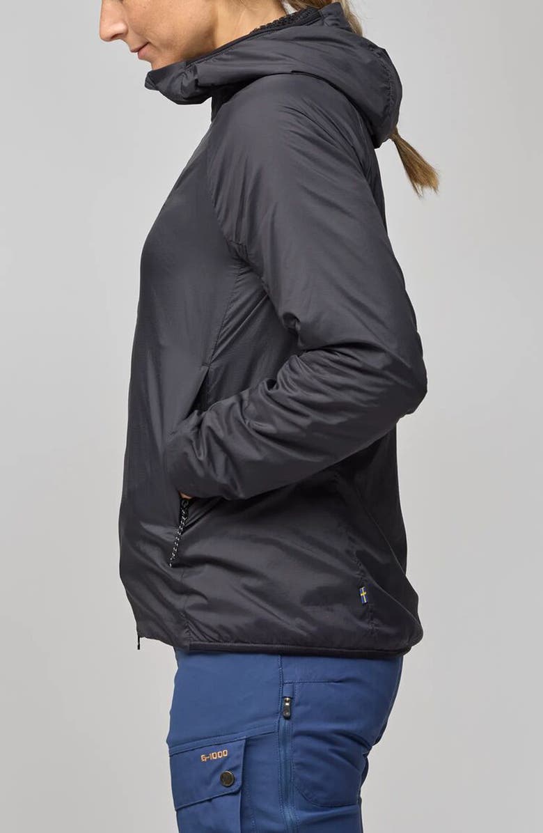 Fjällräven Keb Thermal Wind Jacket, Alternate, color, Black