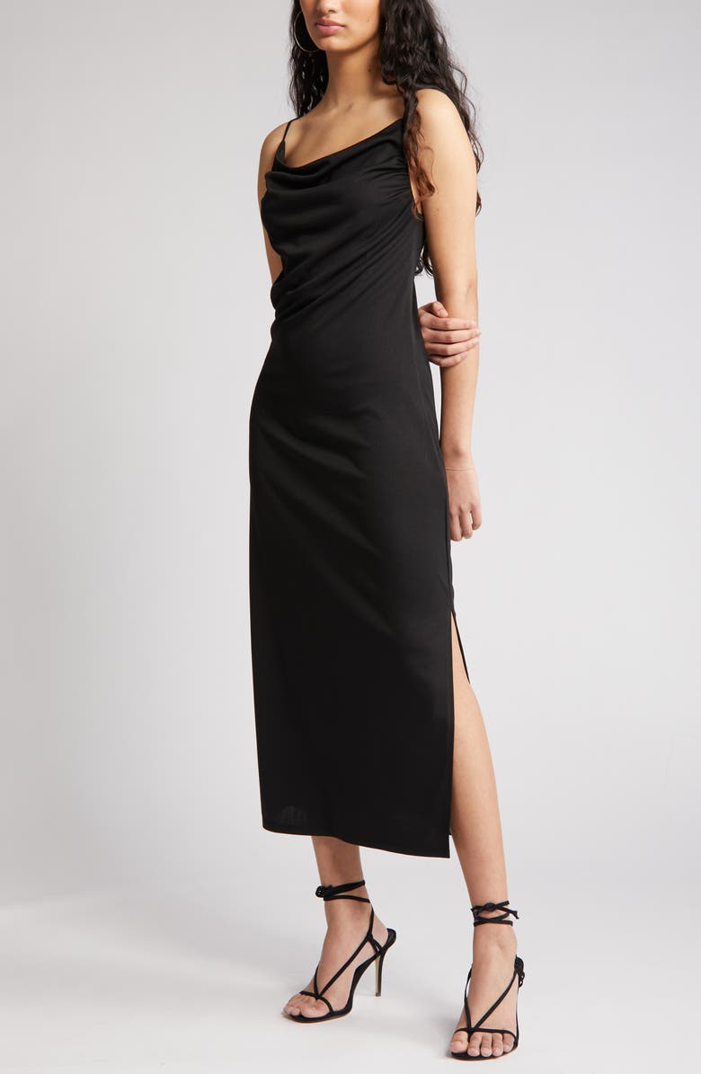 Open Edit Ruched Maxi Dress, Alternate, color,
