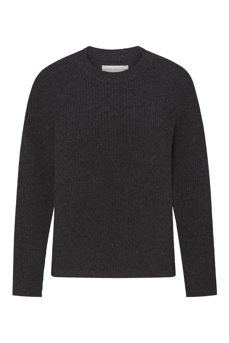 Rachel Cashmere Crewneck Sweater, Main, color, BLACK