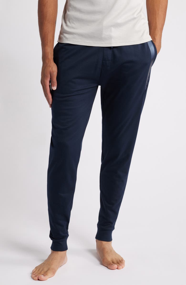 BOSS Authentic Cotton Lounge Pants, Main, color, Dark Blue