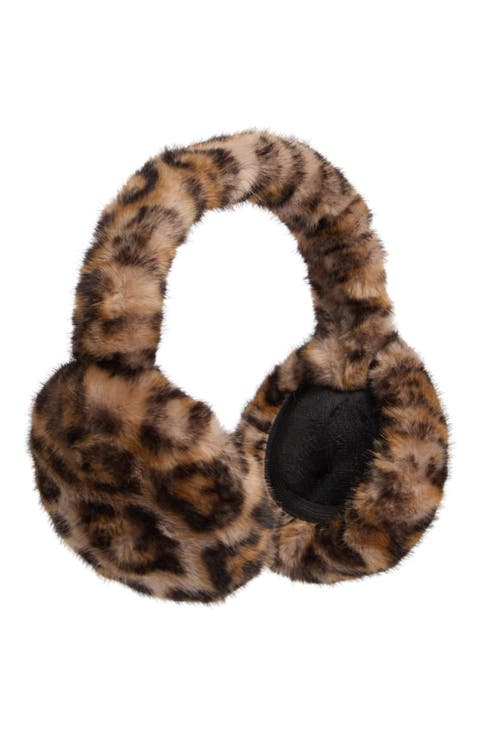 Leopard Faux Fur Earmuffs