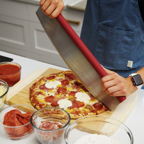 Old Stone Premium Pizza Cutter, 3.5" Cutting Wheel In Multi