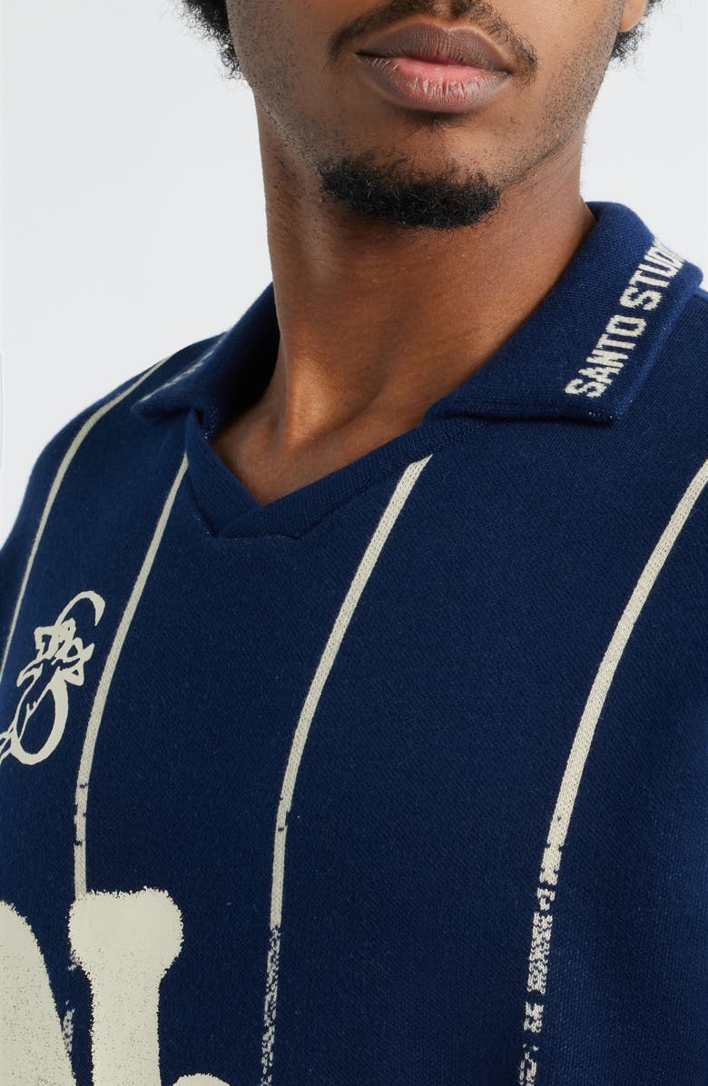 SANTO STUDIO x Cody Bellinger NY Knit Jersey, Alternate, color, Navy