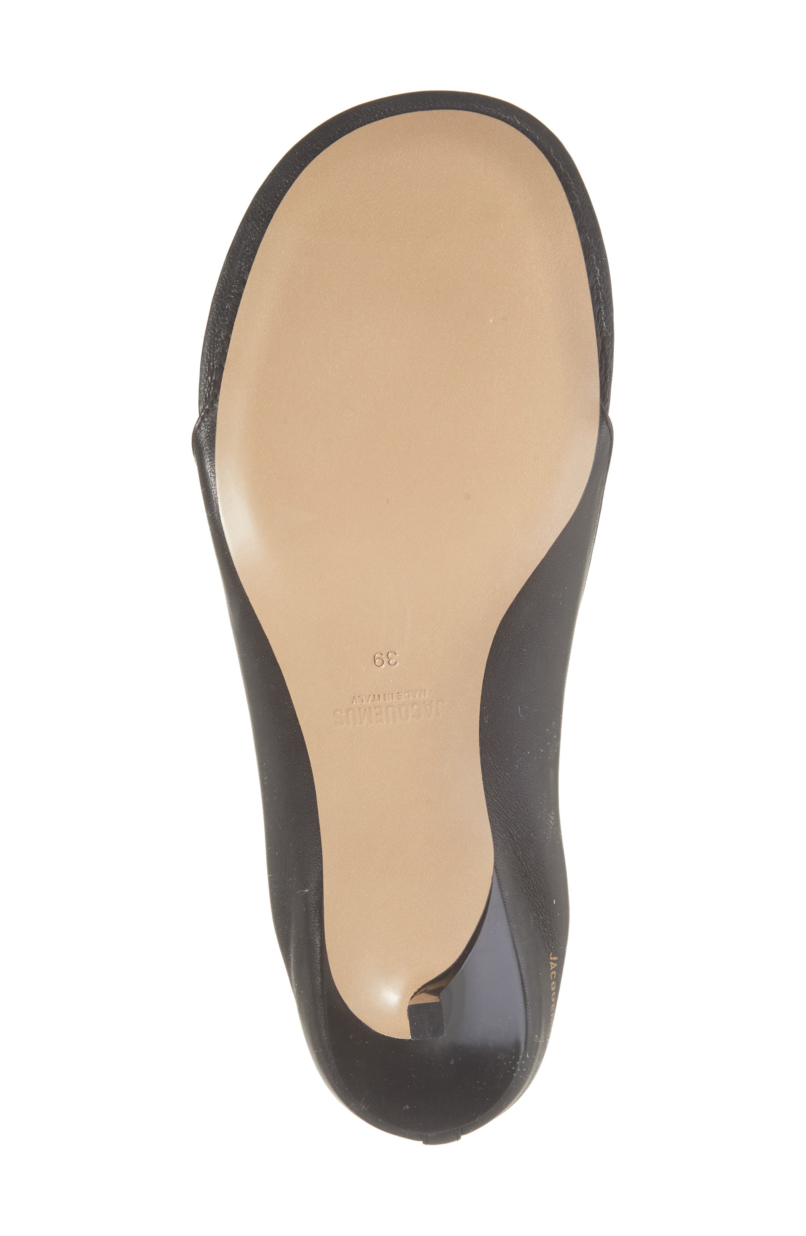 Jacquemus Les Sandales Kitten Heel Sandal, Alternate, color, Black